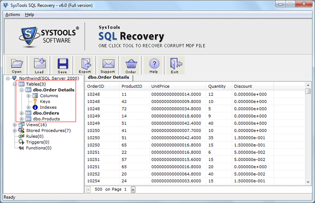 Advance SQL Recovery Software 5.5